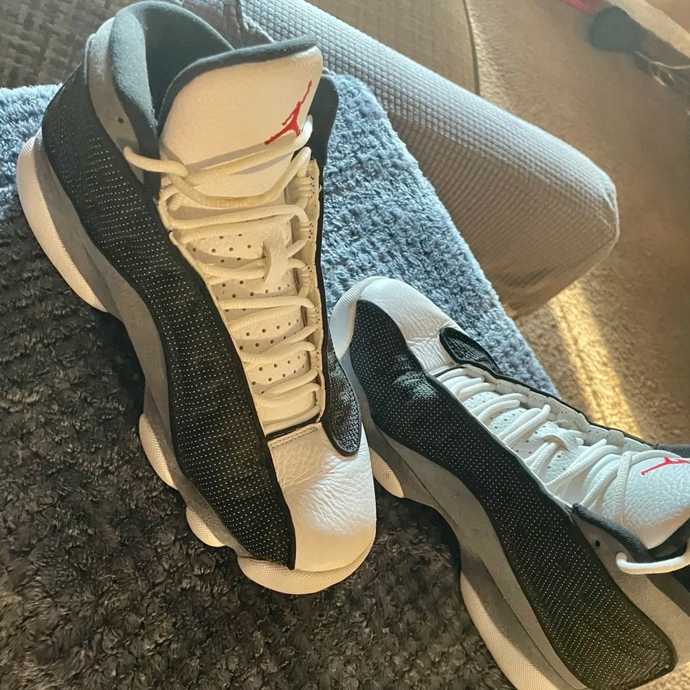 Men’s Air Jordan 13 Retro Black Flint - Picture 2 of 4